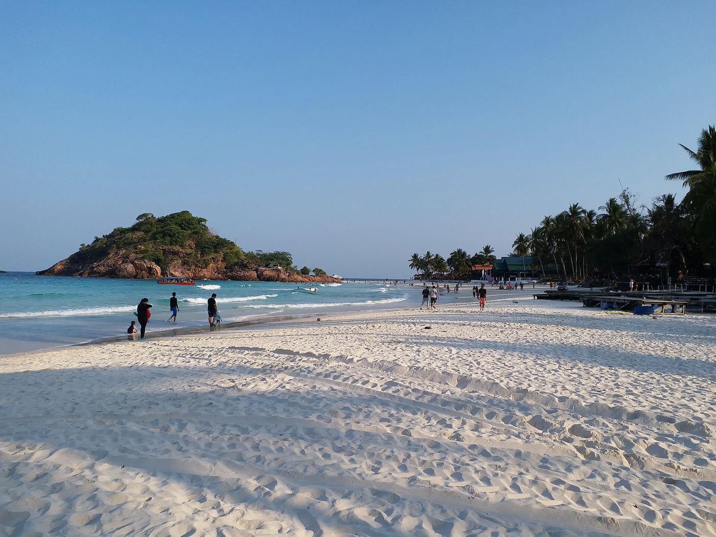White sand beach on Redang Island