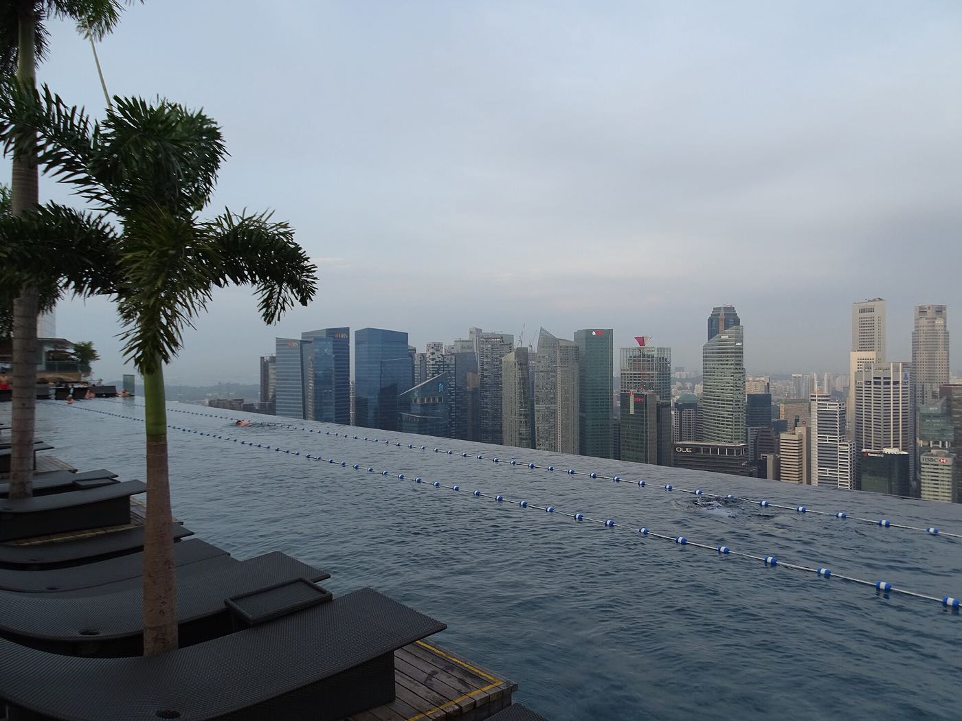 Marina Bay Sands and the Singapore skyline