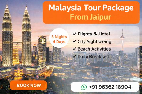 Malaysia Tour Package From Jaipur